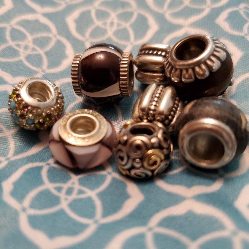 Chamilia/Pandora beads and spacers lot
